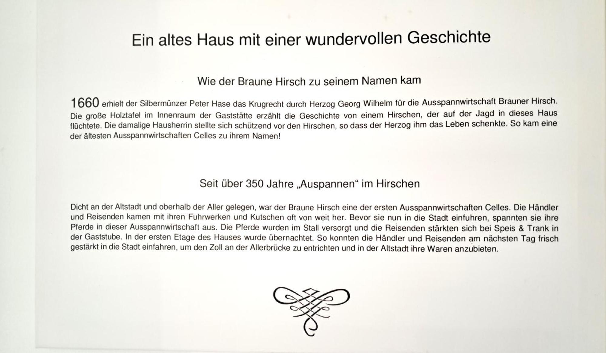 Apartment Brauner Hirsch Celle Exterior foto